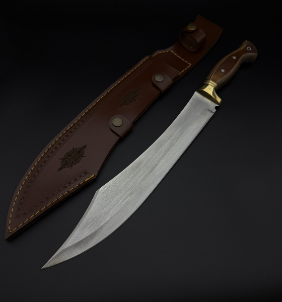 41 16 Çelik verzalit kabze pirinç balçak orman palası