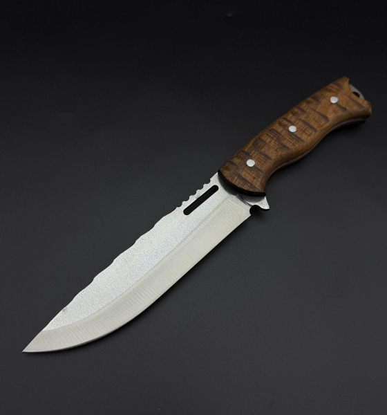 ceviz ağacı kabze 41 16 Çelik özel üretim av kamp bıçağı